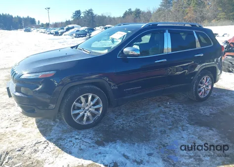 2014 Jeep Cherokee Limited from USA, damaged, VIN 1C4PJMDSXEW280898